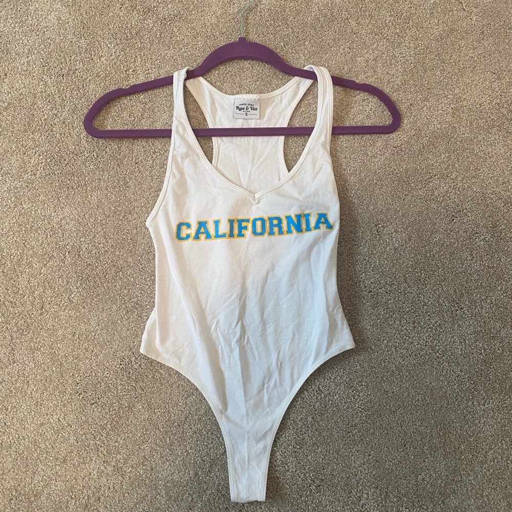 Hype and Vice California Gameday Bodysuit